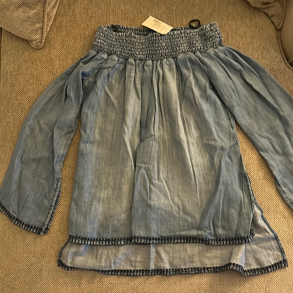 Off the shoulder top.